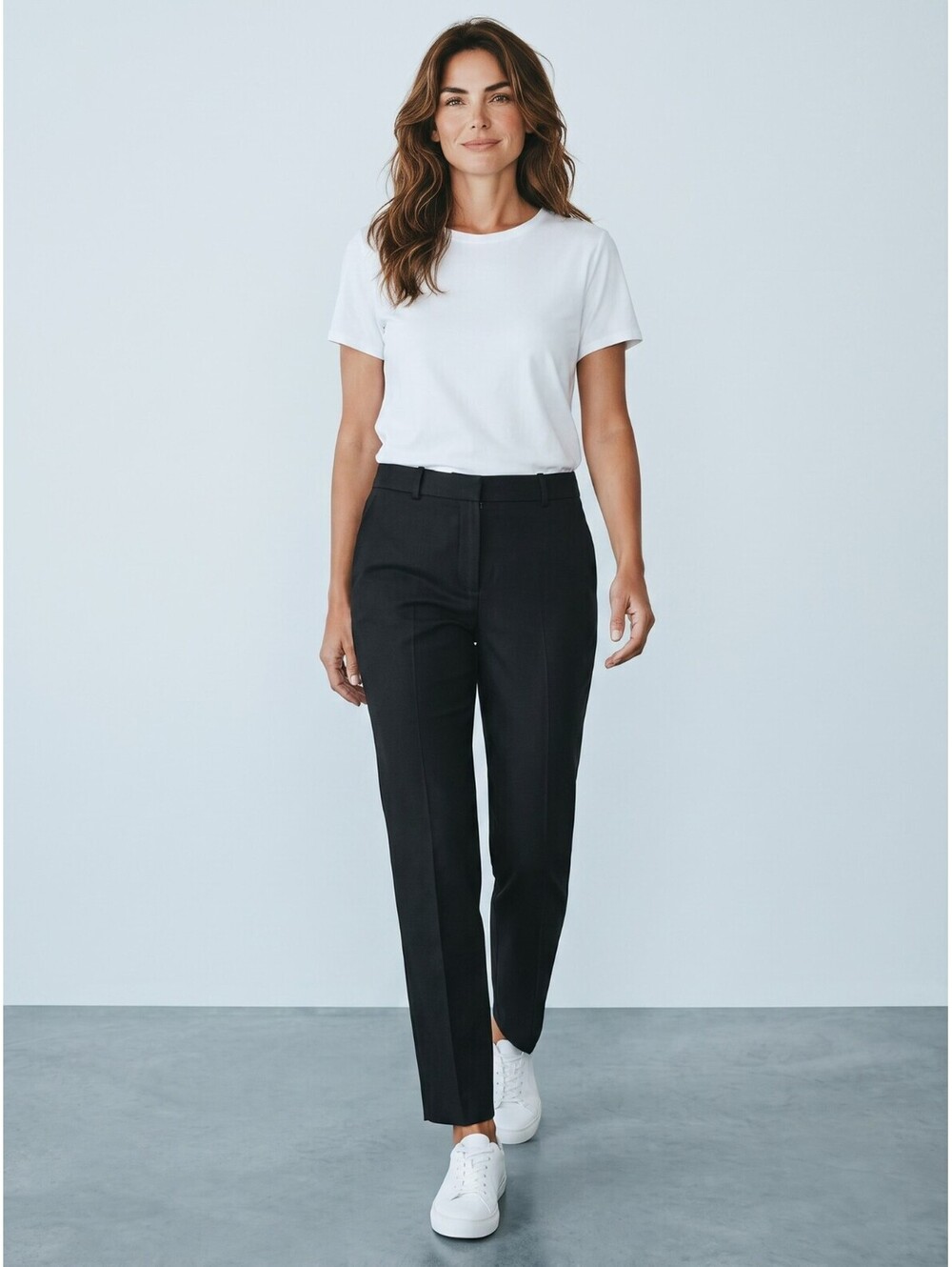 Banana Republic NWT Stretch Linen Avery Pants-Size 12-Black